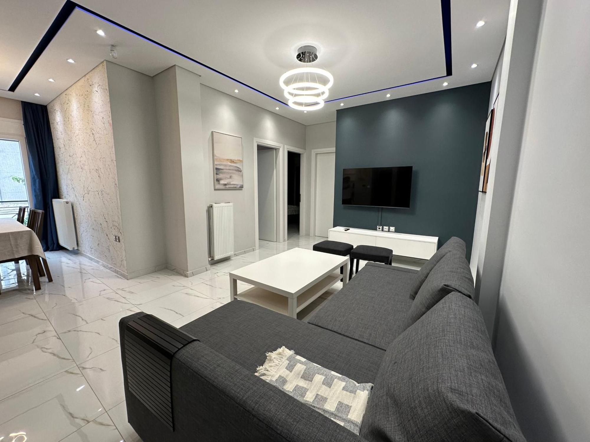 Warm And Modern Brand New Apartment Pireus Exteriör bild